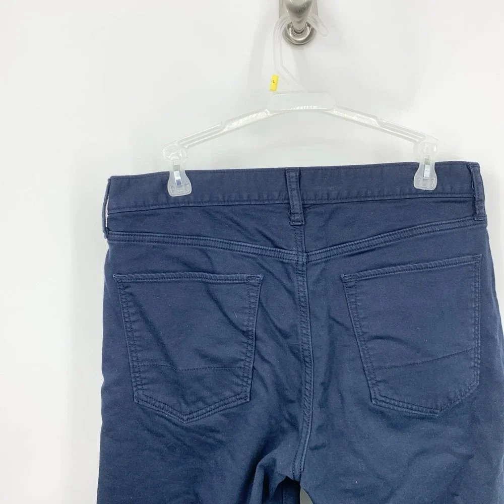 Banana Republic Men Size 32 x 32 Pants Blue Slim Straight Traveler Stretch Jeans